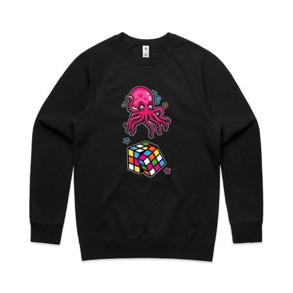 Octo Cube - AS Colour - Men's Supply Crew Sweatshirt Thumbnail