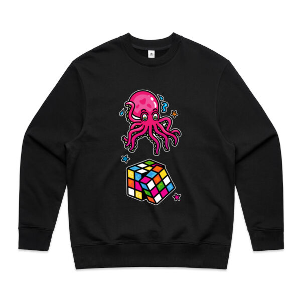 Octo Cube - AS Colour - Men's Heavy Crew Thumbnail