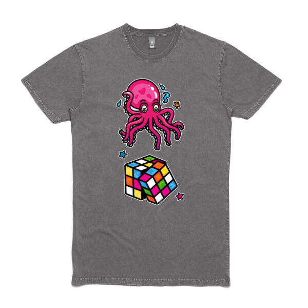 Octo Cube - AS Colour Stone Wash Staple Tee Thumbnail