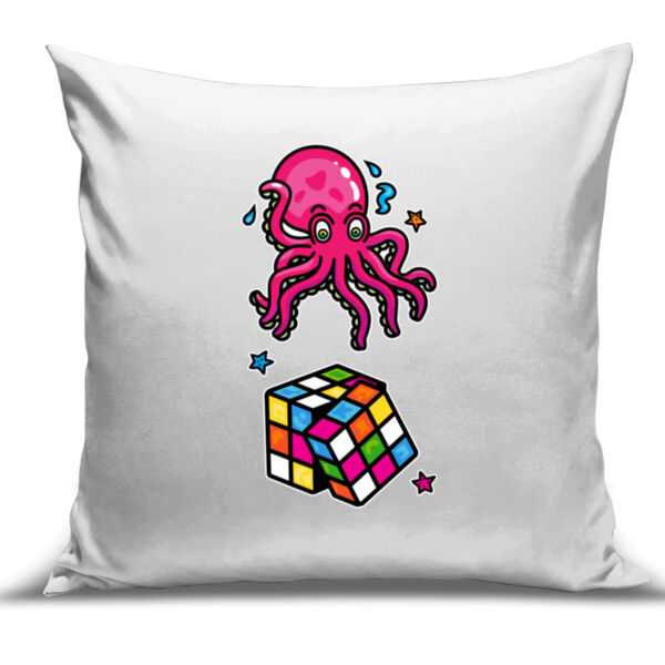 Octo Cube - Cushion Cover - 100% Linen Thumbnail