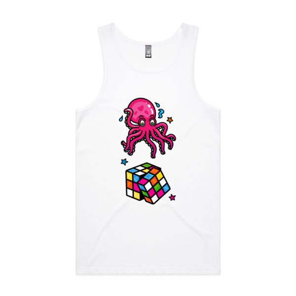 Octo Cube - AS Colour - Men's Lowdown Singlet Thumbnail