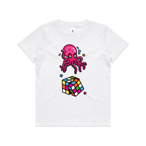 Octo Cube - AS Colour - Kids Youth Tee Thumbnail