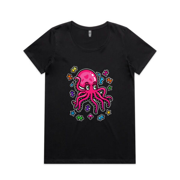 Octo Puzzle - AS Colour - Women's Maple Scoop Tee Thumbnail