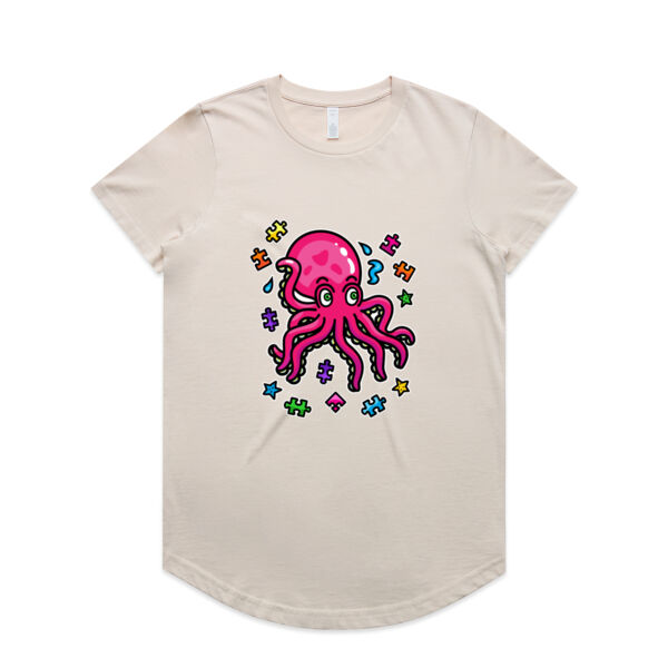 Octo Puzzle - AS Colour - Women's Maple Curve Tee Thumbnail
