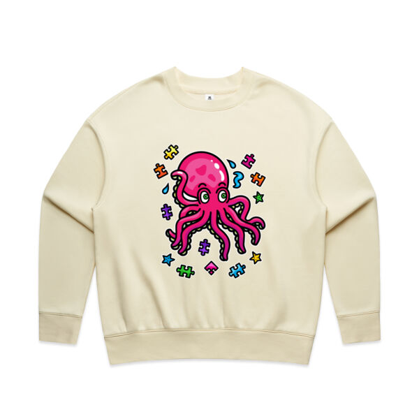 Octo Puzzle - AS Colour - Women's Relax Crew Thumbnail
