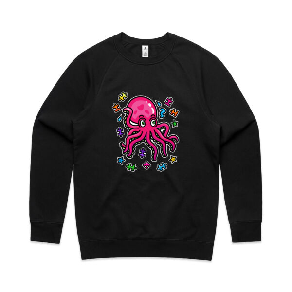 Octo Puzzle - AS Colour - Men's Supply Crew Sweatshirt Thumbnail