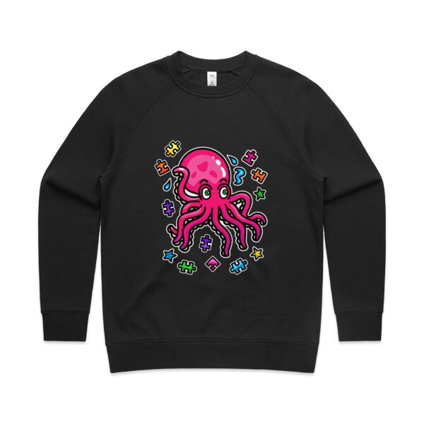 Octo Puzzle - AS Colour - Women's Supply Crew Thumbnail