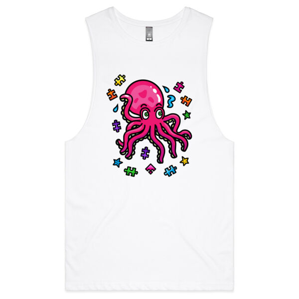 Octo Puzzle - AS Colour - Barnard Tank Top - Muscle Tee Thumbnail