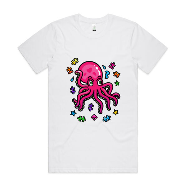Octo Puzzle - AS Colour - Organic Cotton Unisex Tee Thumbnail