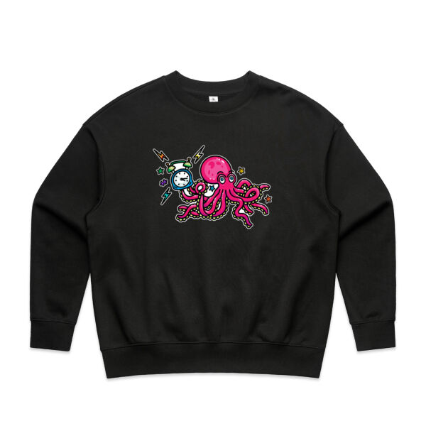 Clock-topus - AS Colour - Wo's Heavy Crew Thumbnail