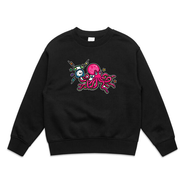 Clock-topus - AS Colour - Kids Relax Crew Thumbnail