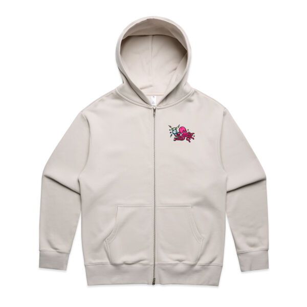 Clock-topus - AS Colour - Heavy Zip Hood Thumbnail