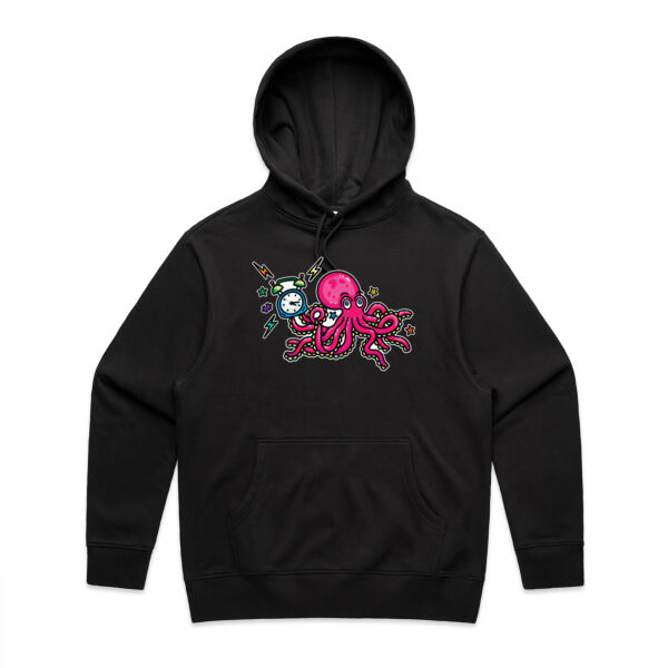 Clock-topus - AS Colour - Men's Heavy Hood Thumbnail