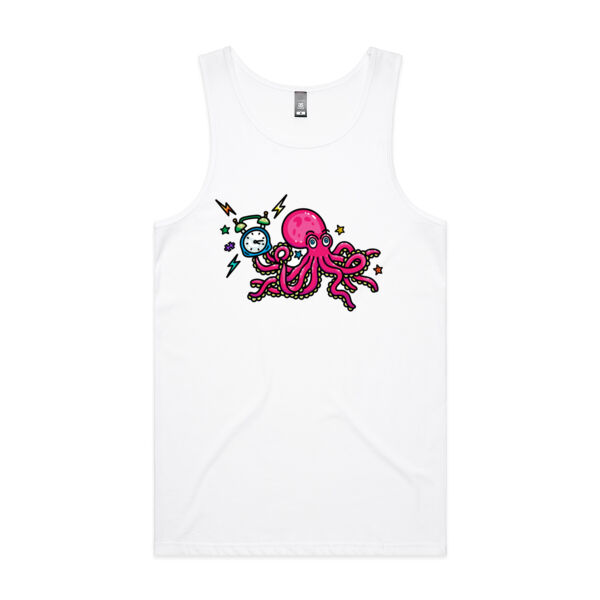 Clock-topus - AS Colour - Men's Lowdown Singlet Thumbnail