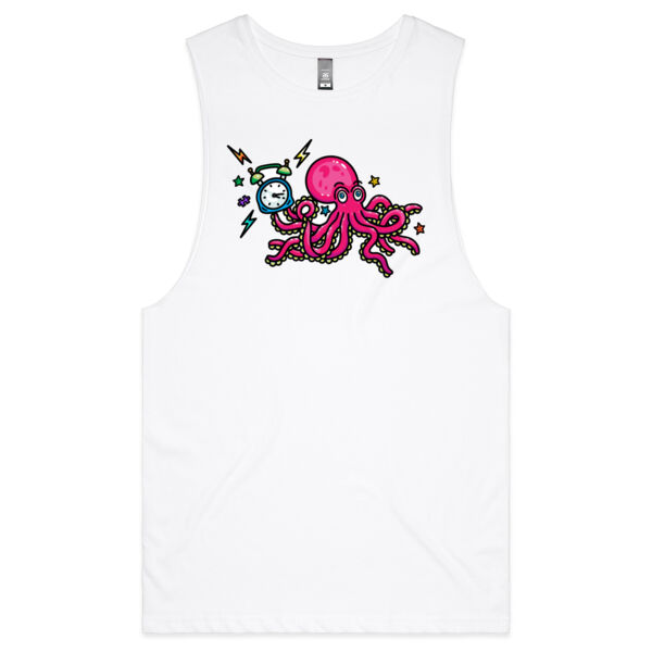 Clock-topus - AS Colour - Barnard Tank Top - Muscle Tee Thumbnail