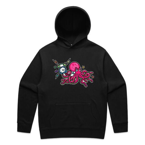 Clock-topus - AS Colour - Mens Relax Hood Thumbnail