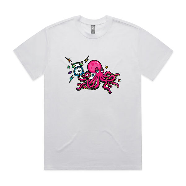Clock-topus - AS Colour - Men's Heavy Tee Thumbnail