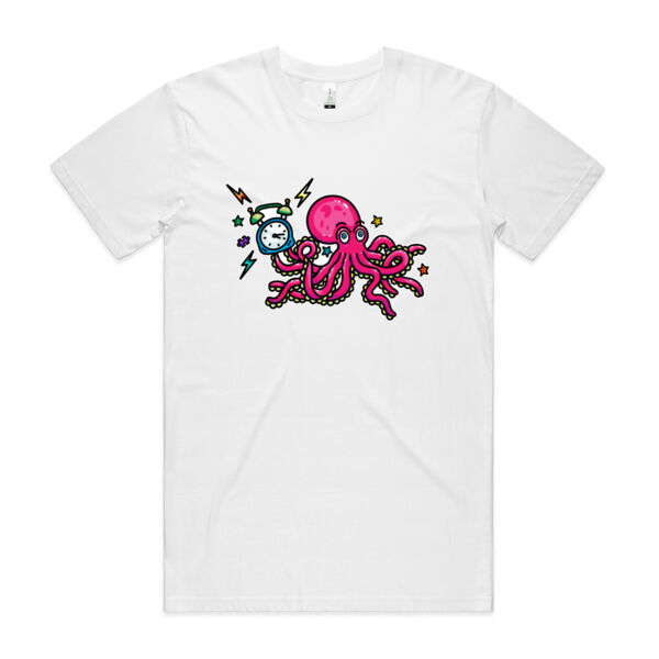 Clock-topus - AS Colour - Organic Staple Tee Thumbnail