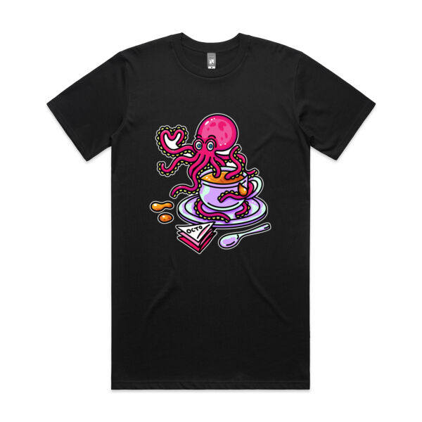 Octopied with Tea - AS Colour - Classic Plus Tee  Thumbnail
