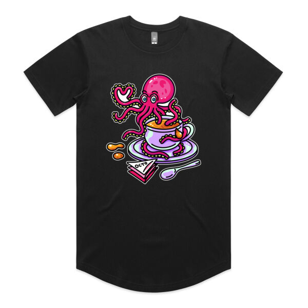 Octopied with Tea - AS Colour - Staple Curve Tee Thumbnail