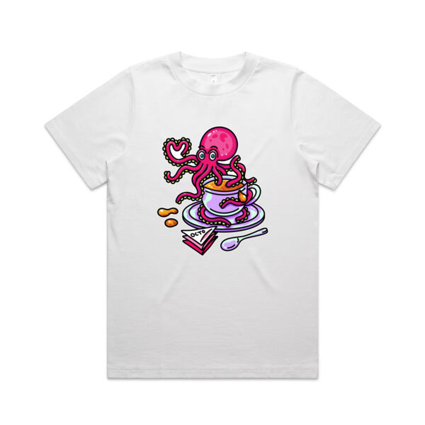 Octopied with Tea - AS Colour - Women's Heavy Tee Thumbnail