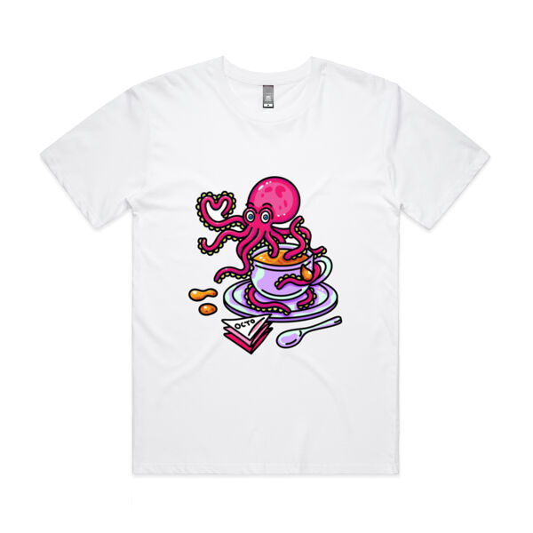 Octopied with Tea - AS Colour - Mens Staple Minus Tee  Thumbnail