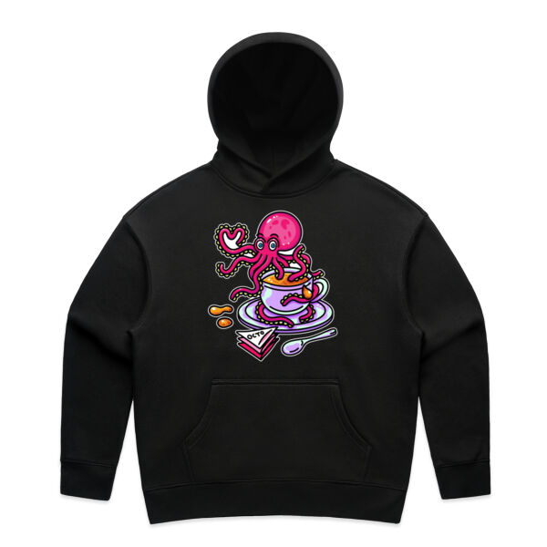 Octopied with Tea - AS Colour - Women's Relax Hood Thumbnail