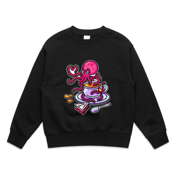 Octopied with Tea - AS Colour - Kids Relax Crew Thumbnail