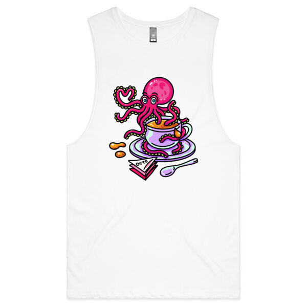 Octopied with Tea - AS Colour - Barnard Tank Top - Muscle Tee Thumbnail