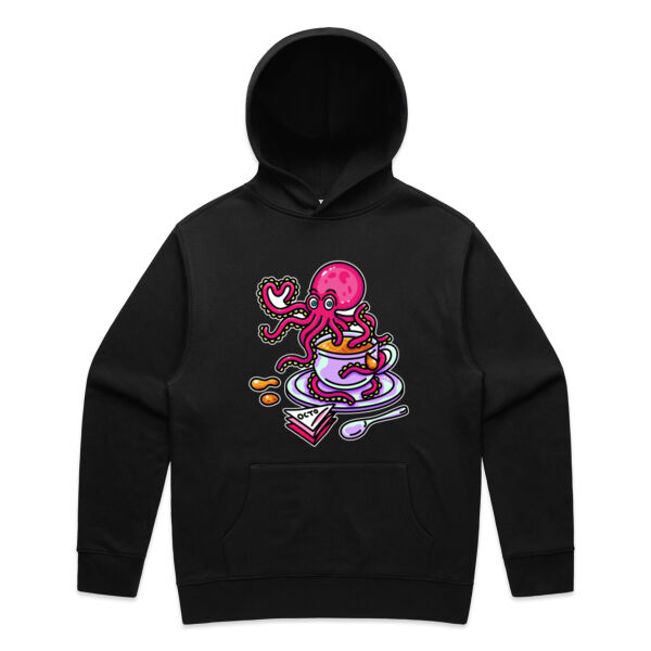 Octopied with Tea - AS Colour - Mens Relax Hood Thumbnail