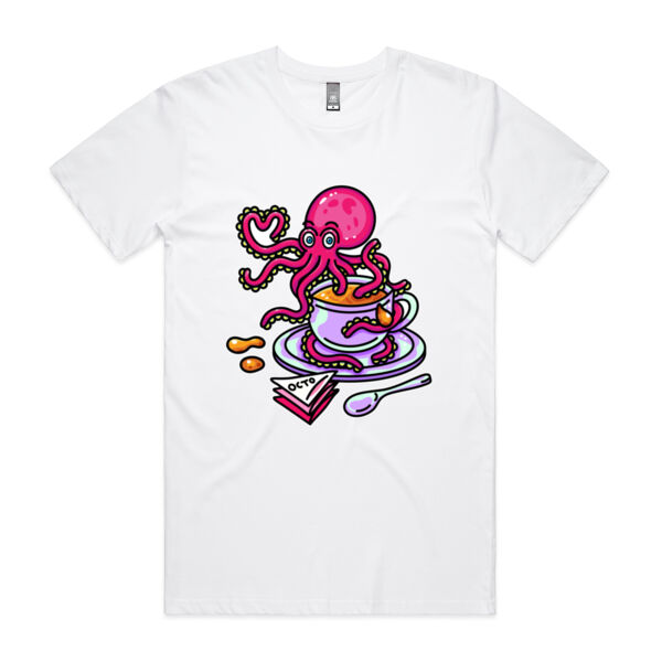 Octopied with Tea - AS Colour - Staple Tee Thumbnail
