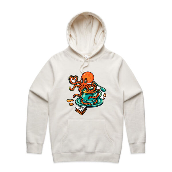 Octopied with Tea - V2 - AS Colour - Organic Stencil Hood Thumbnail