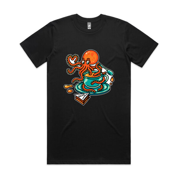 Octopied with Tea - V2 - AS Colour - Classic Plus Tee  Thumbnail