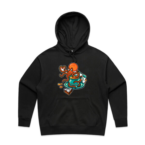Octopied with Tea - V2 - AS Colour - Women's Heavy Hood Thumbnail