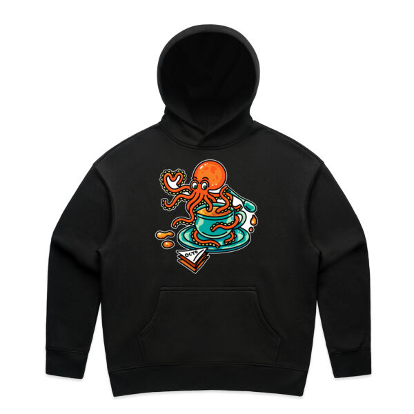 Octopied with Tea - V2 - AS Colour - Women's Relax Hood Thumbnail