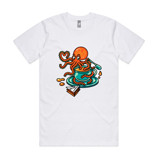 Octopied with Tea - V2 - AS Colour - Classic Tee Thumbnail