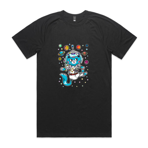 Space Cat V1 - AS Colour - Staple Active Blend Tee Thumbnail