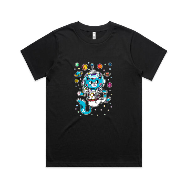 Space Cat V1 - AS Colour - Women's Classic Tee Thumbnail