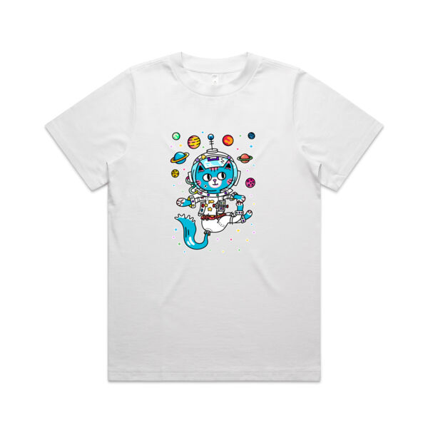 Space Cat V1 - AS Colour - Women's Heavy Tee Thumbnail