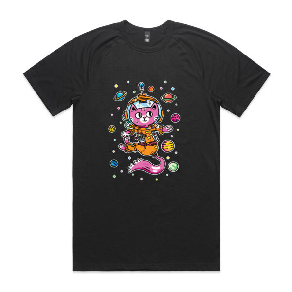Space Cat V2 - AS Colour - Staple Active Blend Tee Thumbnail