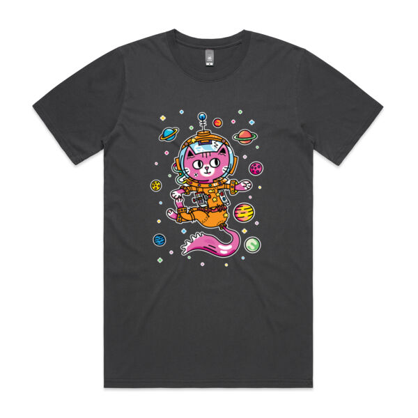 Space Cat V2 - AS Colour - Faded Tee Thumbnail