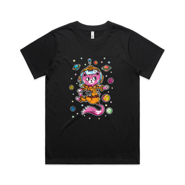 Space Cat V2 - AS Colour - Women's Classic Tee Thumbnail