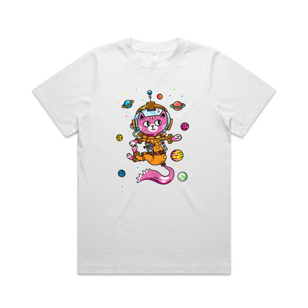 Space Cat V2 - AS Colour - Women's Heavy Tee Thumbnail