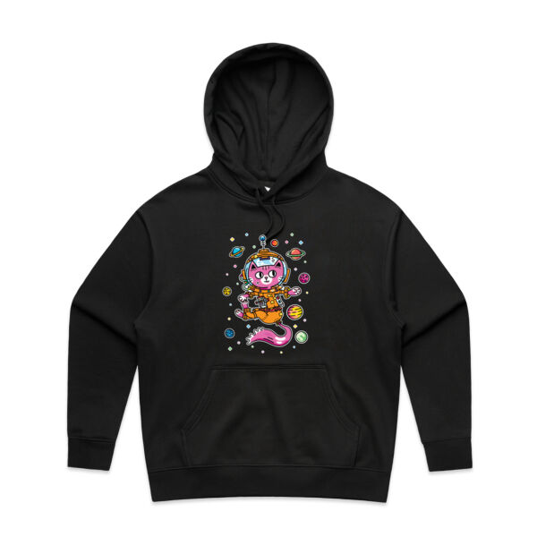Space Cat V2 - AS Colour - Women's Heavy Hood Thumbnail