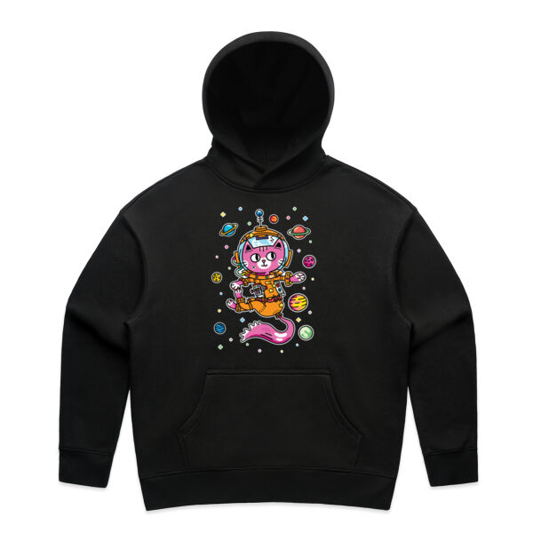Space Cat V2 - AS Colour - Women's Relax Hood Thumbnail