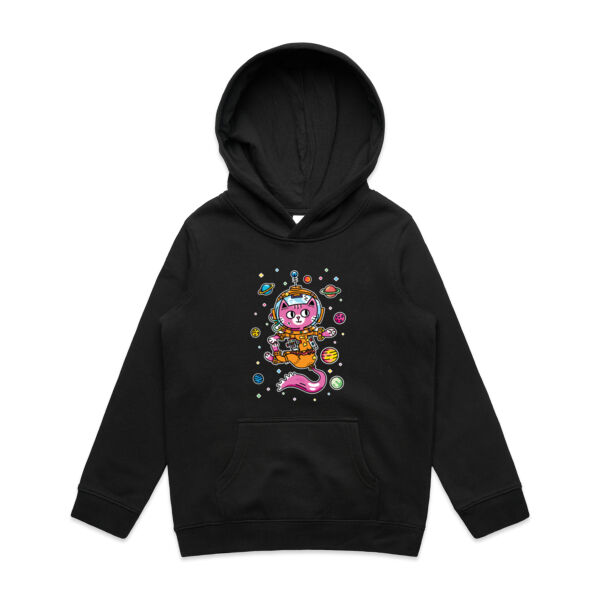 Space Cat V2 - AS Colour - Youth Supply Hood Thumbnail