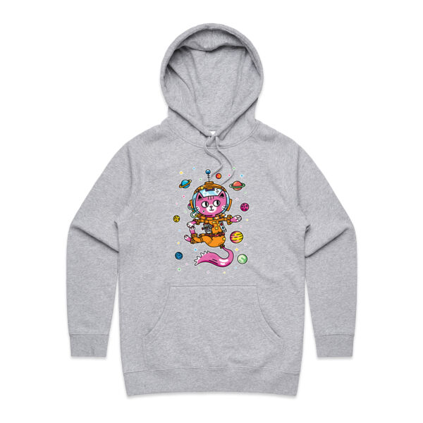Space Cat V2 - AS Colour - Women's Supply Hood Thumbnail