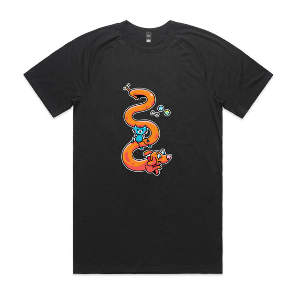 Stretch Puppy - AS Colour - Staple Active Blend Tee Thumbnail