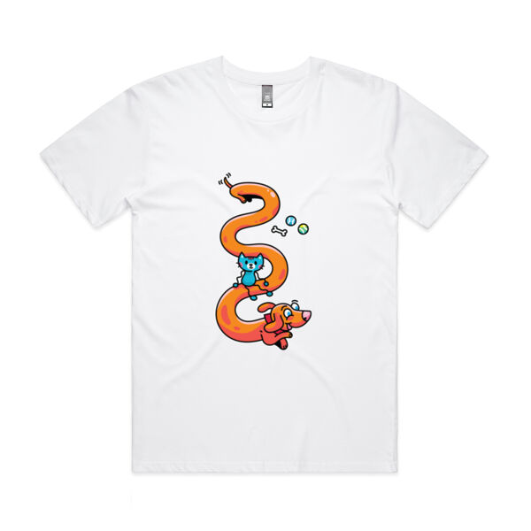 Stretch Puppy - AS Colour - Mens Staple Minus Tee  Thumbnail