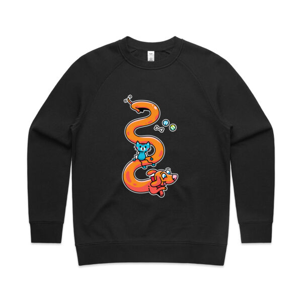 Stretch Puppy - AS Colour - Women's Supply Crew Thumbnail